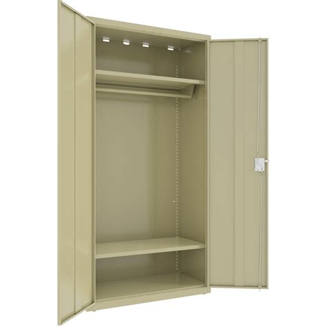 Llr03087 Lorell Steel Wardrobe Storage Cabinet 36 X 18 X 72 2