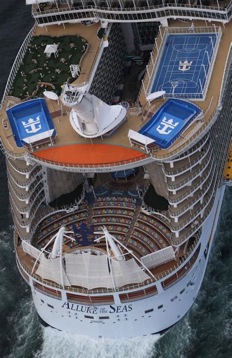 On the second level, the master bedroom has a king size bed with duxiana mattress; Why the captain of the world's biggest cruise ship, Allure ...