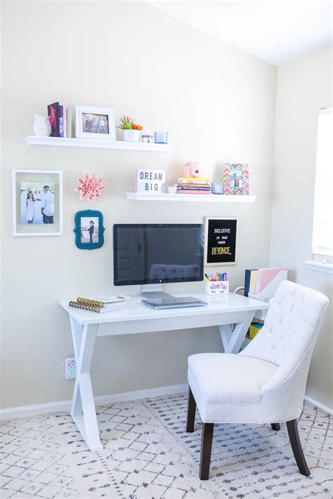 How I Created A Chic Home Office In A Small Space Nicole Banuelos