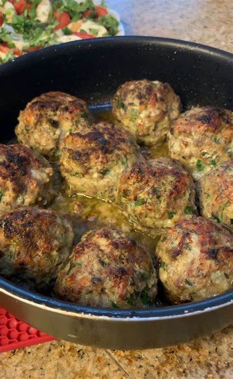 In a large bowl, mix all of the ingredients together. GIANT ITALIAN EASY MEATBALL RECIPE
