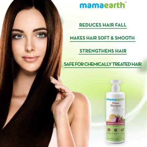 Buy Mamaearth Onion Shampoo For Hair Growth And Hair Fall Control With