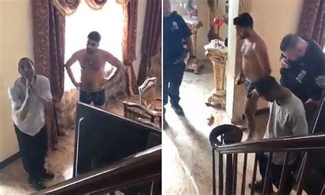 Shocking Moment Queens Man 26 In His Underwear Catches A Homeless