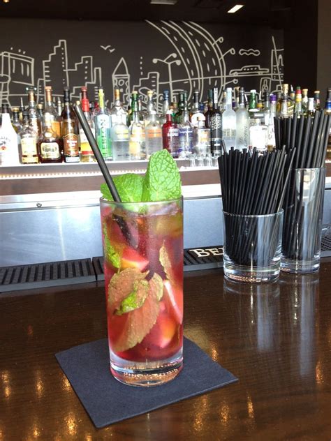 Just How Refreshing Is Our Cranberry Ginger Mojito At Thompson Toronto Youll Have To Try It To