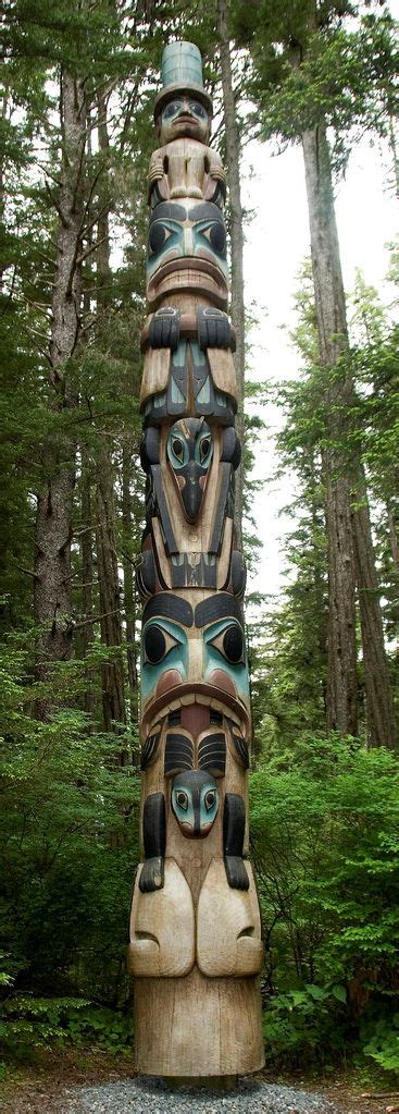 Totem Inuit Art Alaskan Native Peoples Art Northwestern Art