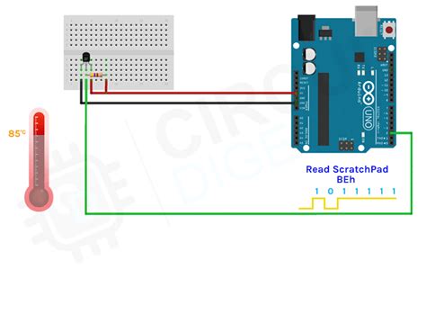 Arduino Ds B Temperature Sensor Tutorial How Ds B Sensor Works And Interfacing It With