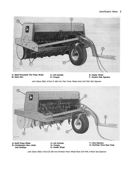 John Deere 9000 Series Grain Drills Operators Manual