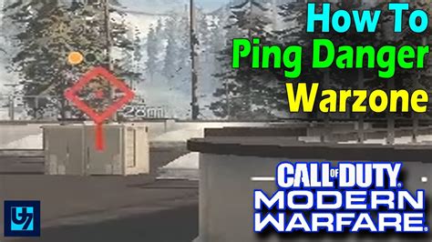 How To Ping Danger In Warzone Call Of Duty Modern