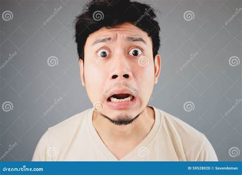 Shocked Asian Man Stock Photo Image Of Concept Chinese 59528020