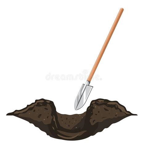 Digging Hole Stock Illustrations 1252 Digging Hole Stock
