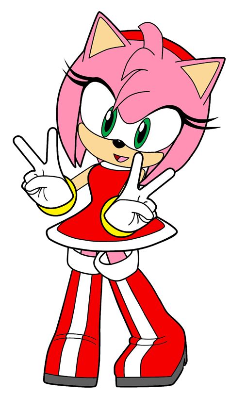 Amy Rose Sonic Telegraph