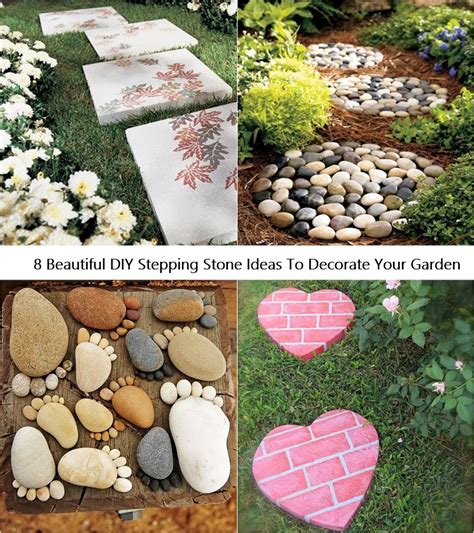 8 Beautiful Diy Stepping Stone Ideas To Decorate Your Garden Talkdecor