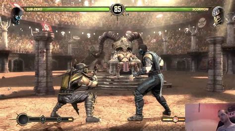 In legacy they show him as not facing sub zero when he gets killed. Mortal Kombat Komplete Sub-Zero vs Scorpion by Wries - YouTube