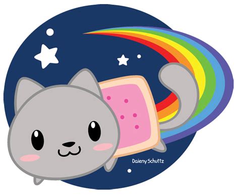 Chibi Nyan Cat By Daieny On Deviantart