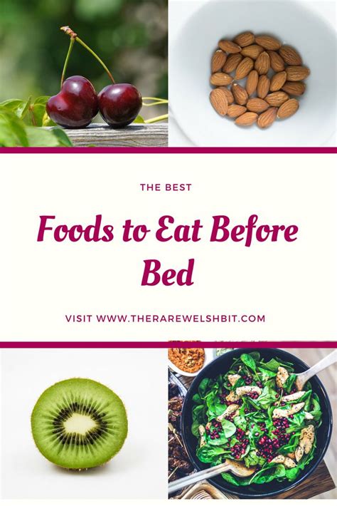 8 Healthy Foods To Eat Before Bed Healthy Bedtime Snacks Foods To Eat Eating Before Bed