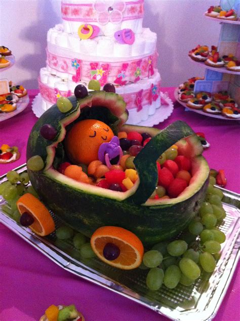 See more ideas about baby shower, baby shower fruit, fruit tray. Entrees and More Art Gallery | Baby shower fruit, Baby ...