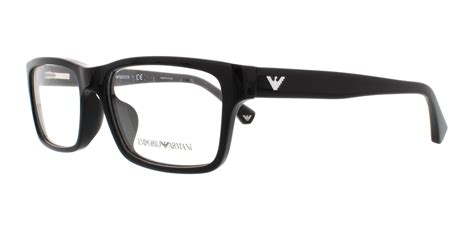 Emporio Armani Eyeglasses Ea3050f 5017 Black 55mm