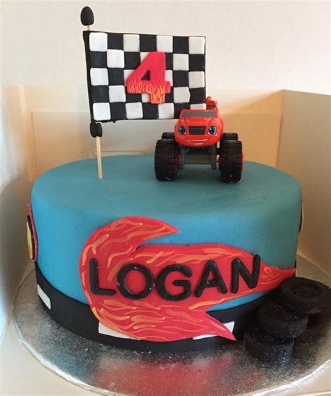 4 Year Old Cake For Logan Village Green Bakes
