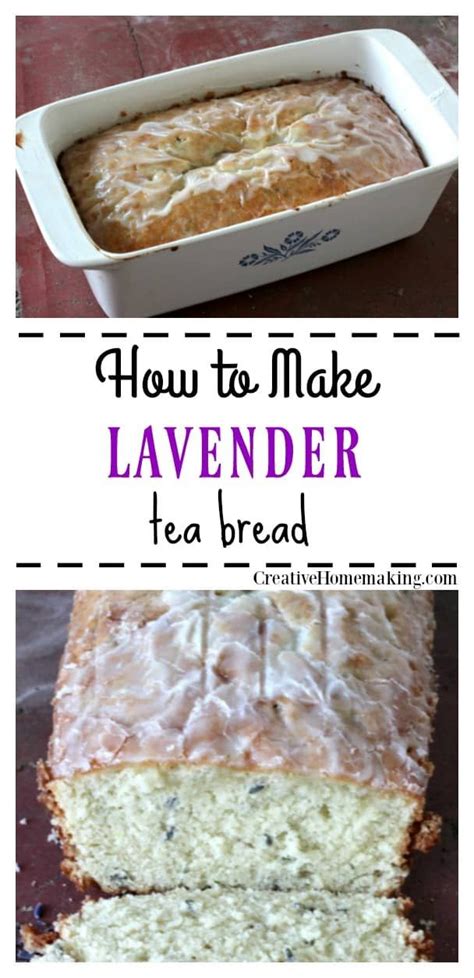 Lavender Tea Bread Lavender Recipes Baking Sweets Gourmet Recipes