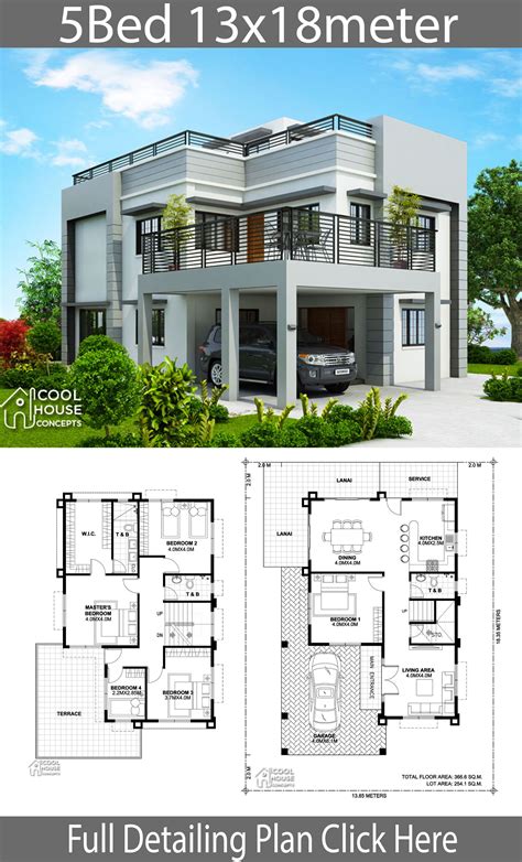 Pin By Geoffrey Mwangi Chege On Arquitetura Modern House Plans Model