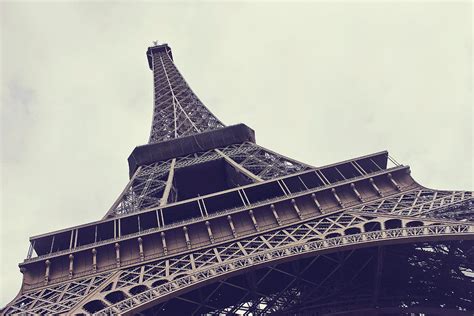 Eiffel Tower From Below Photograph By Simona Garufo