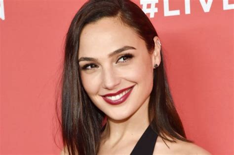 Wonder Woman Undone Gal Gadot Goes Braless In Plunging See Through
