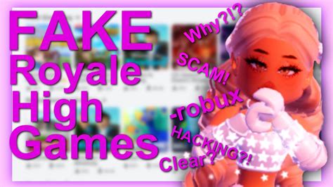 Testing Fake Royale High Games Royale Wicorn Youtube