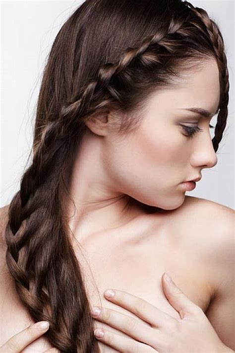 It has an impeccable tailoring and clean, straight lines. Cute Braided Hairstyles for Straight Hair - Latest Hair ...