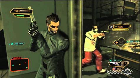 Deus Ex Human Revolution Gang Shoot Out Gameplay Pc Ps3 Xbox 360