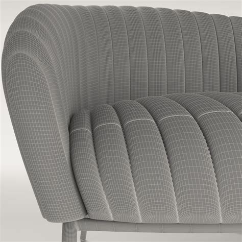 Fabric Armchair 3d Model Cgtrader