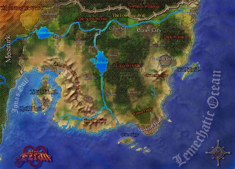 Map Of Ezran By Mickezilla On Deviantart