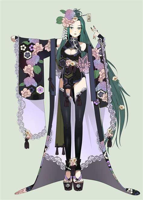 1 Twitter Anime Kimono Anime Character Design Art Costume