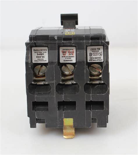 Square D Qob330 Circuit Breaker 30 Amp 3 Pole 240vac Socotek Llc