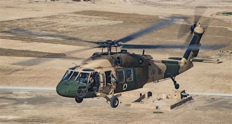 Taliban Black Hawk Helicopter Crashes In Kabul During Training Exercise