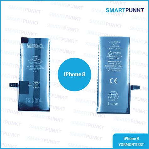 Ersatz Akku Batterie Für Apple Iphone 8 Smartpunkt Handy Reparatur