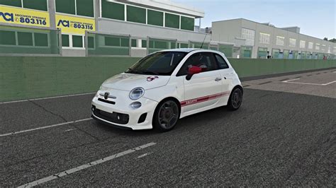 Assetto Corsa Career Novice Series 1 Abarth 500 SS At Vallelunga Club