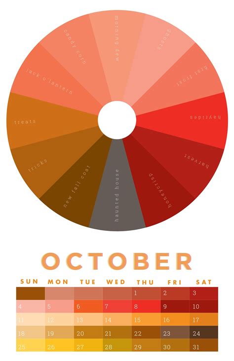 Since this is a neutral color, it is extremely difficult to characterize the person who prefers it. October Color Palette intended for Inspiration for You in ...