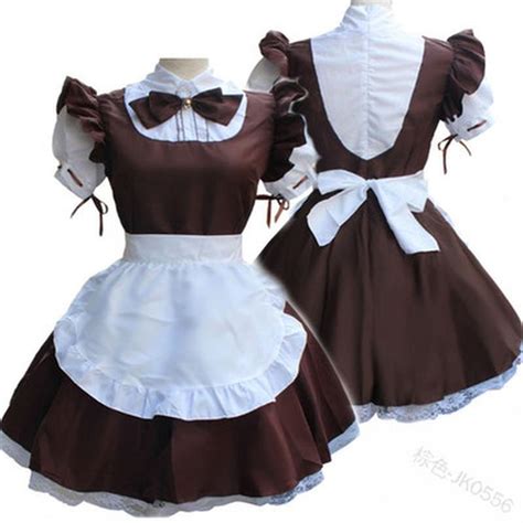 scione women ladies cosplay costume plus size s 5xl doll collar retro maid dress cute french