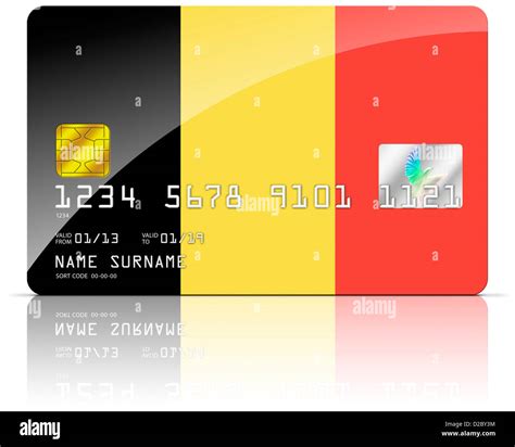 Belgium Credit Card Stock Photo Alamy
