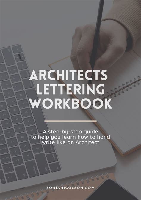 Free Architects Lettering Workbook In 2023 Architectural Lettering