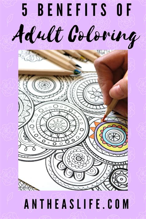 5 Benefits Of Adult Coloring