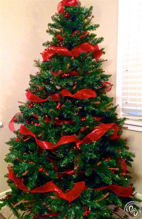 10+ Christmas Tree Decoration With Ribbon