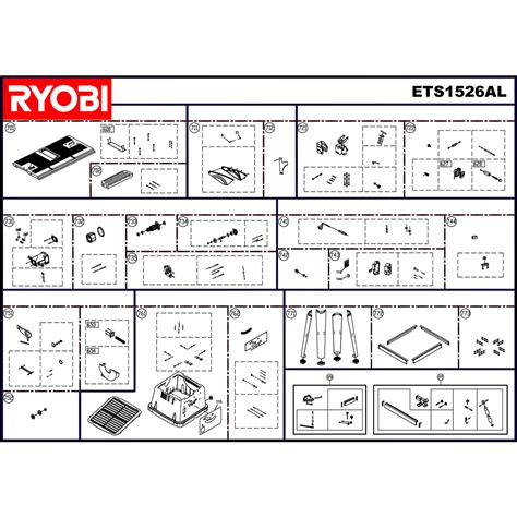 Buy A Ryobi Ets1526al Spare Part Or Replacement Part For Your Saws And