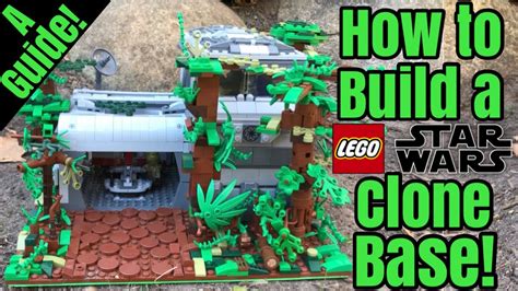 How To Build A Lego Star Wars Clone Base Youtube