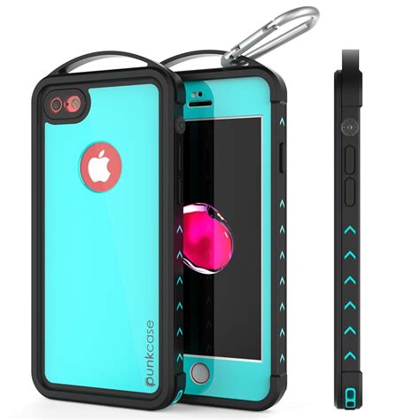 Iphone Se 47 Waterproof Case Punkcase Alpine Series Teal Heavy