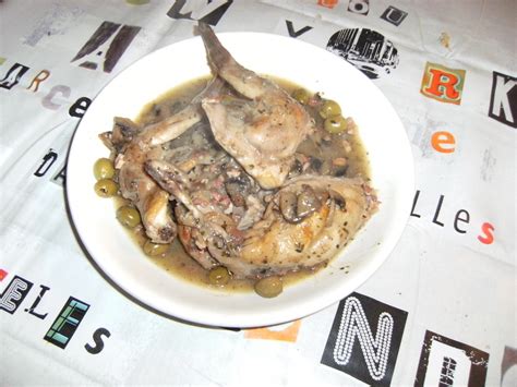 LES RECETTES CHOUETTES DE SISSI LAPIN SAUCE VIN BLANC