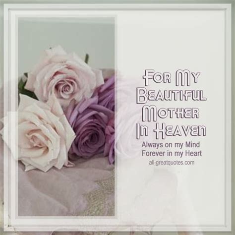 Check spelling or type a new query. For My Beautiful Mother In Heaven | Mother In Heaven Cards
