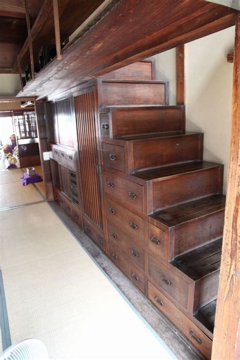 30 Tiny Storage Stairs 42 Japanese Style House
