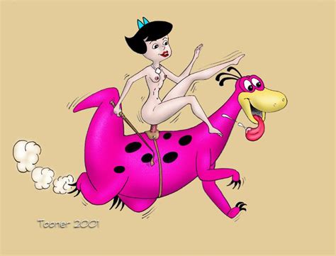 Rule 34 Betty Rubble Dino Female Hanna Barbera Human Male Nipples The