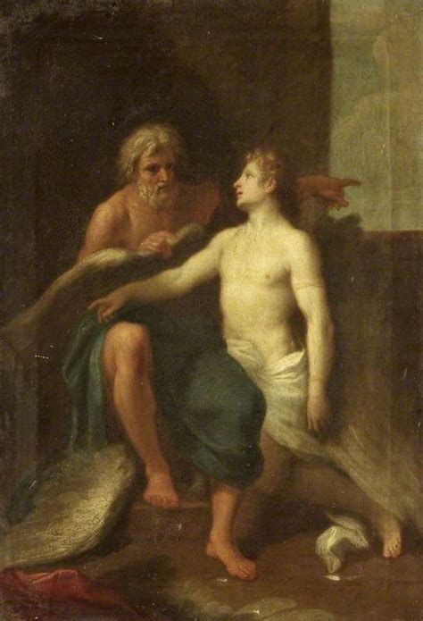Daedalus And Icarus Painting Samuel Woodforde Oil Paintings