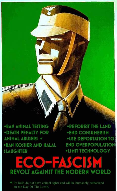 He criticized fauci, the director of the u.s. Eco-fascism (date unknown) : PropagandaPosters
